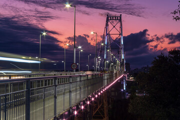 Florianópolis ponte Hercílio Luz Santa Catarina Brasil Florianopolis