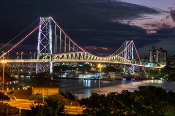 Florianópolis ponte Hercílio Luz Santa Catarina Brasil Florianopolis