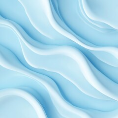 Fototapeta premium Soft Blue Waves Create a Calming and Serene Abstract Design Ideal for Backgrounds or Textures in Various Creative Projects