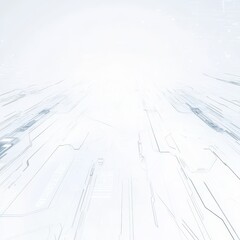 Abstract Futuristic Background With Glowing Light and Dynamic Lines Representing Technology and Innovation in Visual Art