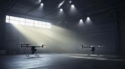 Drones for Non-Destructive Testing in Aircraft Maintenance