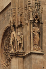 Statues on a Church