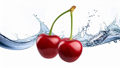 cherries in water