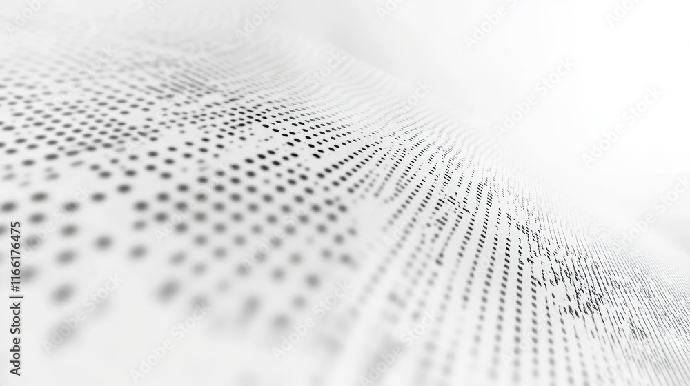 Aufkleber abstract pattern showcasing a dynamic texture with varying dot densities and subtle gradients creati