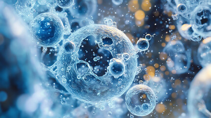 Washing machine made up of particles. Washing machine consists of small circles and dots.