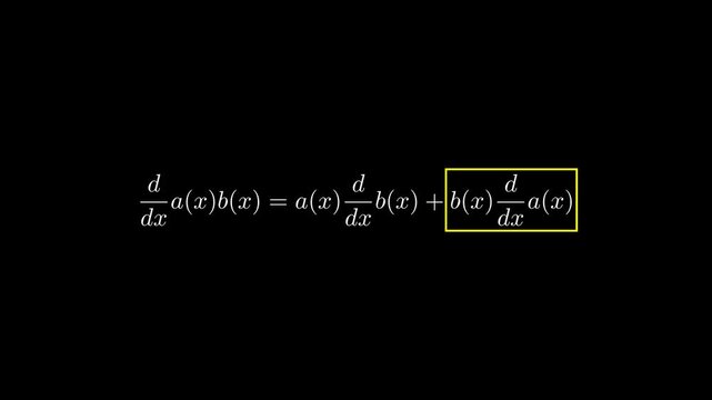 Mathematical equation animation