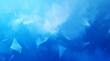 A soft blue abstract background featuring intricate ice textures. The frosty patterns create a crystalline effect, blending depth and coldness with the rich, cool tones of the icy surface.