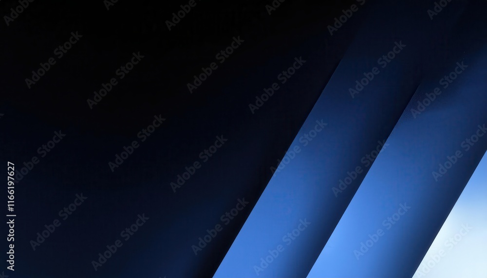Poster abstract minimalistic geometric composition with intersecting diagonal shapes in gradient shades of 