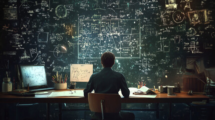 Nightscape Scholar: A Glimpse into the Minds Deep Study