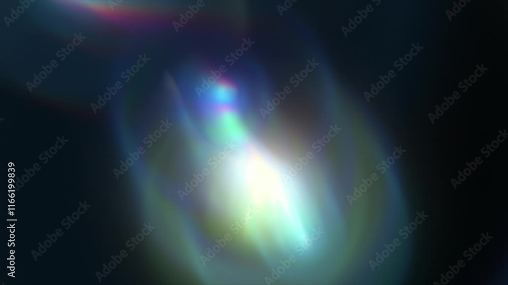 Poster fast light streak prism loop: fast-moving streaks of light with a prismatic sheen. use as a dynamic 