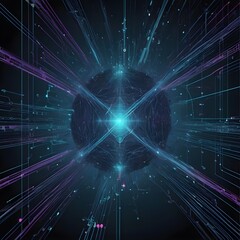 Obraz premium realms abstraction