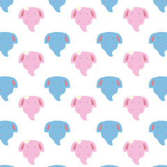 seamless pattern with hearts