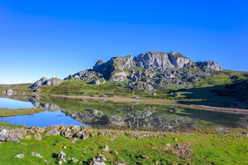 Lagos de Covadonga en Invierno