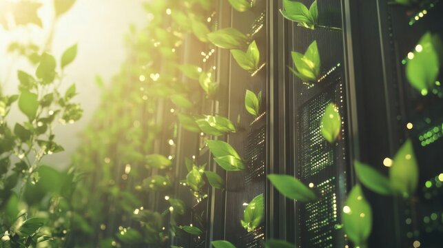 Renewable Energy Center with Digital Interface and Nature