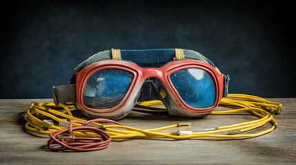 Safety Gear for Training Simulation in Studio Light