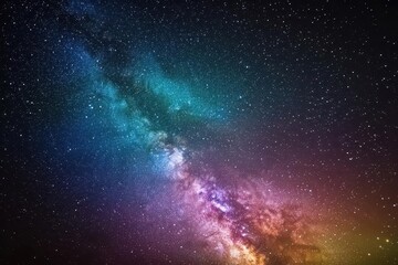 prismatic light phenomena in dark void aurorainspired color theory exploration