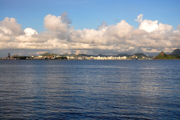 Niteroi from Rio De Janeiro view
