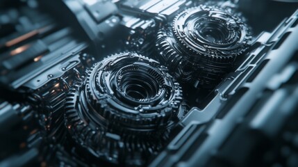 Fototapeta premium Realistic Engineering Textures with Dynamic Angles