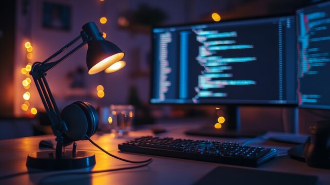 Minimalist Workspace for Front and Back End Development