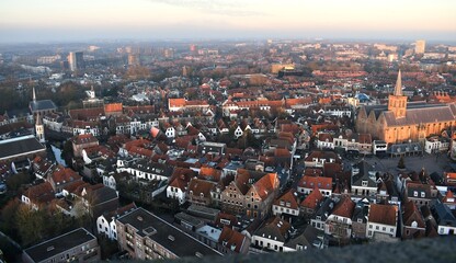 aerial overlook of Amersfoort 