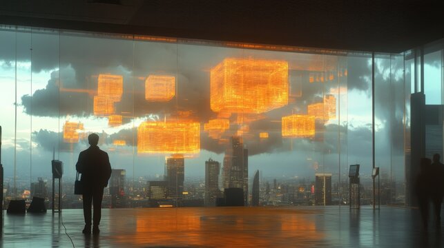 Visualization of Hybrid Cloud Data Management Flow