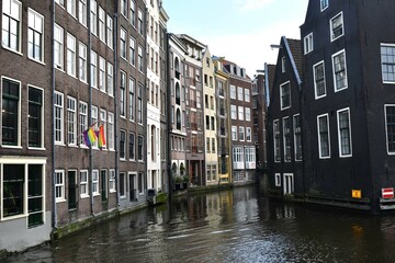 Naklejka premium Amsterdam canals