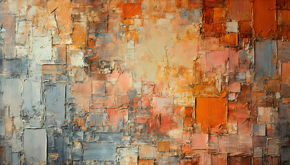 old painted wall