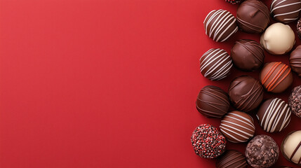 Valentine's Day Chocolate's_Negative Space