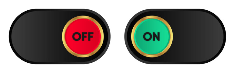 on off switch button