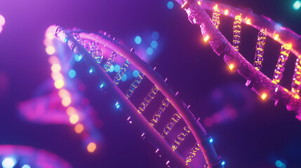 Microscope displaying intricate genetic modification process, symbolizing advanced scientific research and potential for biotechnology breakthroughs.