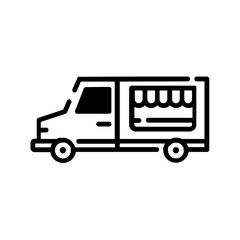 food truck icon design