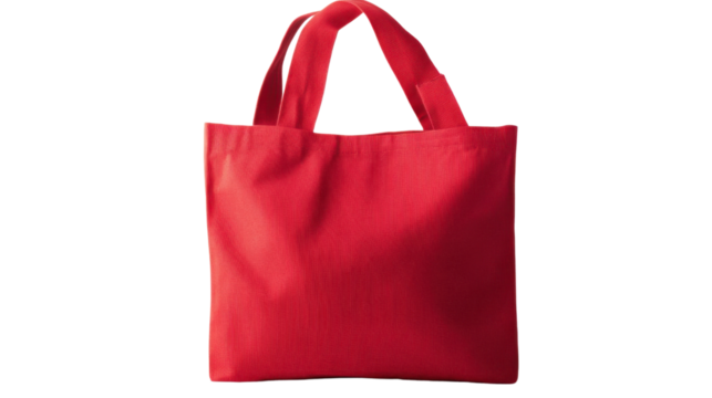 cotton eco bag transparent background