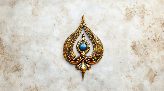  embossed khanda