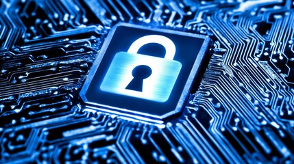 High Contrast Security Technology with Minimalist Design