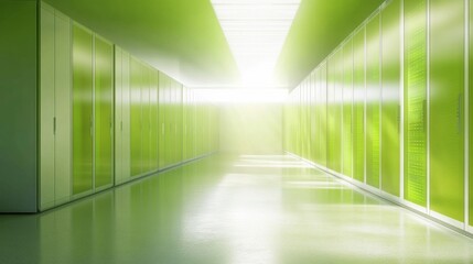 Modern Sustainable Data Center with Green Technology