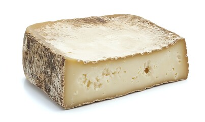 Artisan Cheese Block, Rustic, Creamy Texture, Aged,  Dairy Product, Gourmet Food