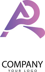 RA alphabet logo design