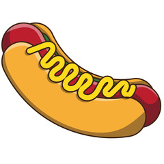 Hotdog Illustration