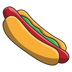 Hotdog Illustration