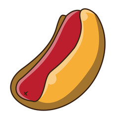 Hotdog Illustration