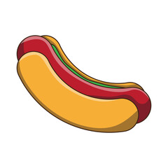 Hotdog Illustration