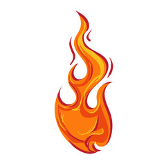 Fire Illustration