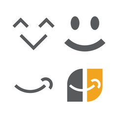 Smile Logo Template Icon