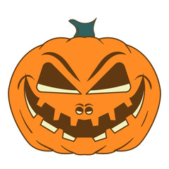 Pumpkins Halloween Illustration
