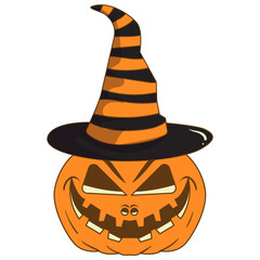 Pumpkins Halloween Illustration