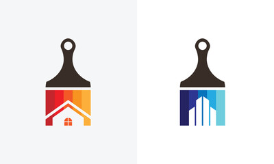 Residential and commercial painting services logo