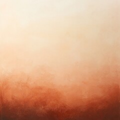A painting of a wall with a yellowish orange background and a white wall