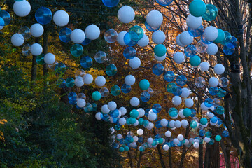 埼玉県のメッツァのバルーン