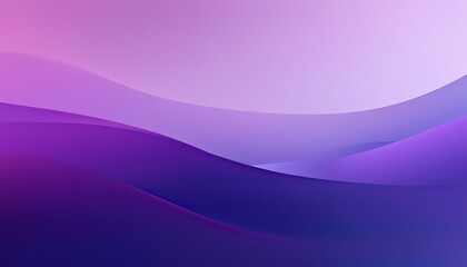 Naklejka premium Abstract Purple and Violet Wave Background Gradient Smooth Flowing Dynamic Modern El