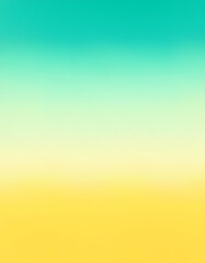 Teal Yellow Gradient Background  Summer Sky  Beach Sunset  Abstract Texture  Soft Pastel C